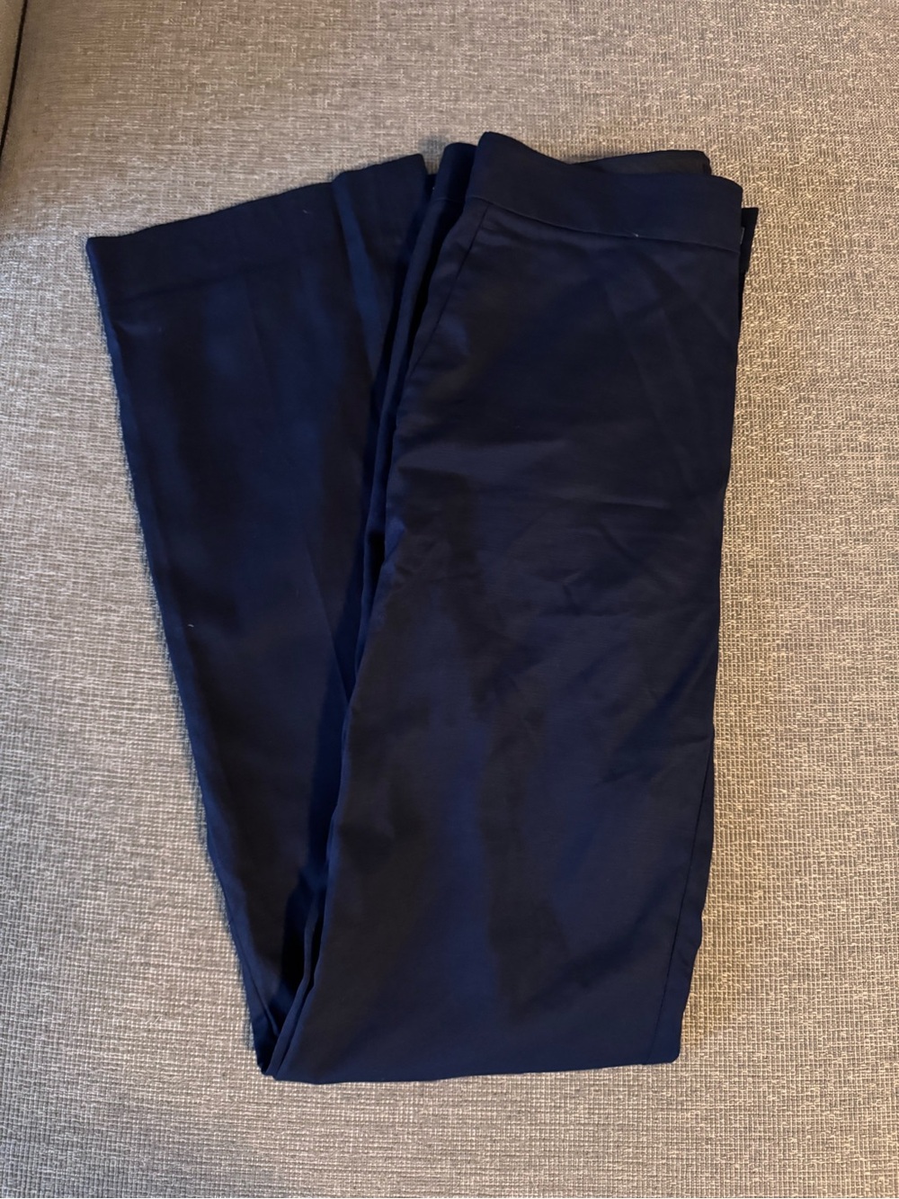 Banana Republic Navy Straight Trouser